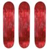 Cal 7 Blank Maple Skateboard Decks (Bundle of 3, Combinations) (Red, 8.5 inch) view 1