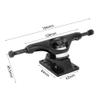 2Pcs Skateboard Trucks Professional Skate Board Bridge Bracke for Skateboard Belt Drive Truck 4 Wheel Longboard view 2