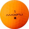 Maxfli StraightFli Matte Orange Golf Balls view 1