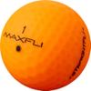 Maxfli StraightFli Matte Orange Golf Balls view 2