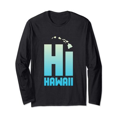 Hi Hawaiian Islands T-shirt - Hawaii The Aloha State