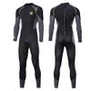 ZCCO Ultra Stretch 3mm Neoprene Wetsuit, Back Zip Full Body Diving Suit, one Piece for Men-Snorkeling, Scuba Diving Swimming, Surfing view 1