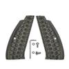 Guuun G10 CZ 75 Grips Full Size SP-01 Grip Tactics OPS Mechanical Texture - Green/Black view 1