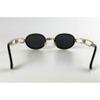 mincl/ Oval Metal Frame Diamond UV400 punk style Sunglasses (Grey) view 4