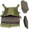 HWZ Tactical Vest Combat Vest Outdoor Multi-Function CS Field EVA Thick Guard Vest (green) view 2