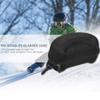 Alomejor Skiing Goggles Case Skiing Glasses Hard Carry Case EVA Sports Glasses Case with Zipper Hook for Skiing Snowboard Goggles Sport view 2