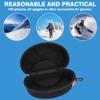 Alomejor Skiing Goggles Case Skiing Glasses Hard Carry Case EVA Sports Glasses Case with Zipper Hook for Skiing Snowboard Goggles Sport view 3