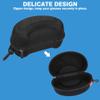 Alomejor Skiing Goggles Case Skiing Glasses Hard Carry Case EVA Sports Glasses Case with Zipper Hook for Skiing Snowboard Goggles Sport view 4