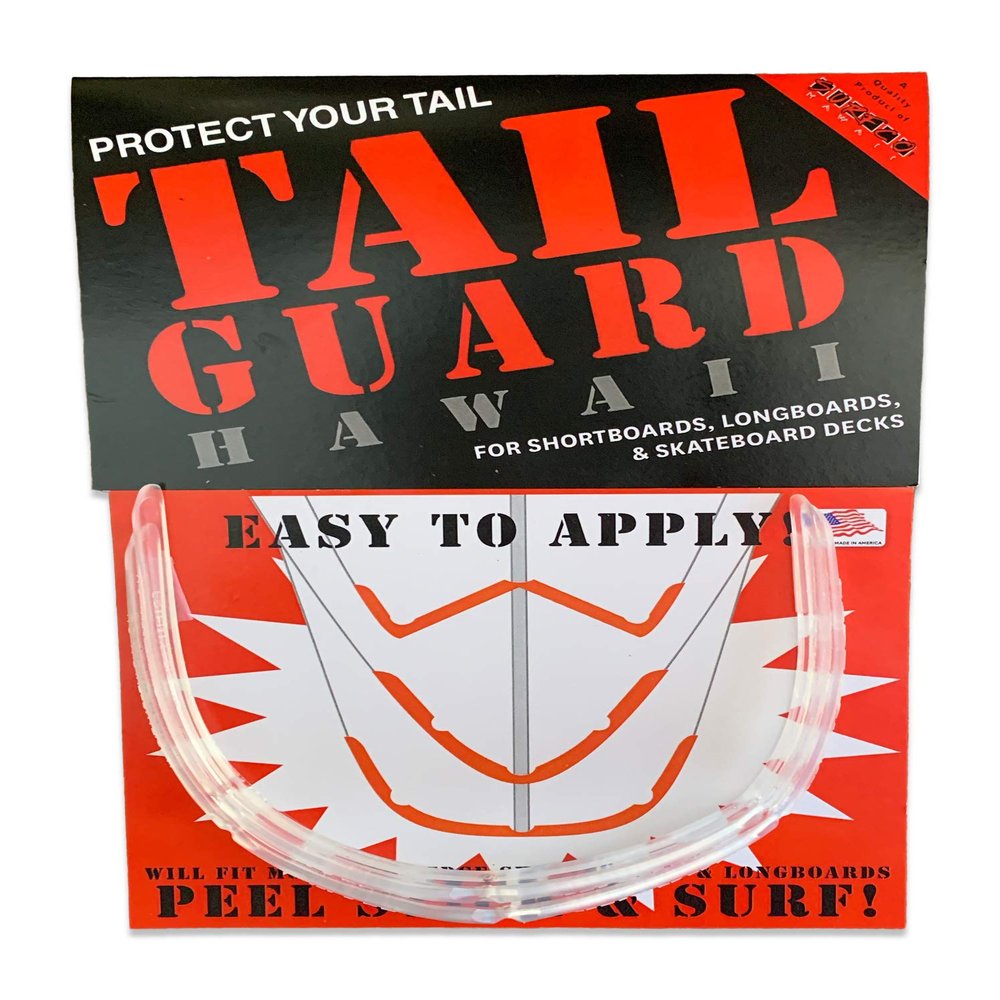 SurfCo - Surfboard Tail Guard Twin Pack in Clear