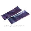 iiniim Ladies Women Mermaid Fish Scale Printed Long Gloves Hand Warmer Blue & Purple One Size view 4