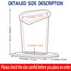 PG6 Plush Fluffy Lined Anti-scratch Eyeglasses Holder Protective Glasses Stand Case view 2