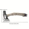 HX OUTDOORS Mercenarys Tactical Engineer Axes Multifunctional Explosion-Proof Axe Camping Artillery Fire Rescue Hammer Hiking Tools,Black view 2