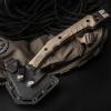 HX OUTDOORS Mercenarys Tactical Engineer Axes Multifunctional Explosion-Proof Axe Camping Artillery Fire Rescue Hammer Hiking Tools,Black view 3