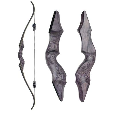 Obert Archery Takedown Recurve Bow 60inch Traditional Hunting Bows with Bamboo Core Limbs Target Shooting Practice for Right Hand (50)