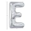 Fun Express E Shaped Silver Mylar | Party Supplies for Birthdays, Holidays & Special Celebrations view 2