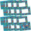 Fun Express Mosaic Picture Frame Magnets Craft Ki 6.5" x 5" - Fun Foam Frames for Kids' Crafts & Home Activities! Perfect for Creative Projects Makes 24 view 1