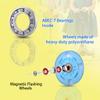 scooter rear wheels, replacement back wheels, light-up rear wheels for kick scooter, PU material-diameter 80mm view 3