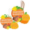 Fun Express Harvest Blessings Sign Craft Kit - Makes 12 - Thanksgiving Crafts for Kids view 1