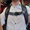 Amlrt HDHYK Backpack Chest Strap- Nylon -Suitable for Webbing on The Backpack up to1in. Black view 3