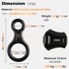 TRIWONDER 35KN Aluminum Climb Figure 8 Descender Rigging Plate Rappel Gear Downhill Equipment Heavy Duty (Blue) view 2