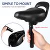 LIOOBO Comfortable Bike Saddle for Kids - Lightweight Cushioned Bicycle Seat for Road, Mountain, and Youth Bikes, Easy to Install and Clean, Black view 4