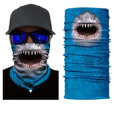 UNbrand Camo Face Scarf Seamless Neck Gaiter Tube Balaclava Headwear for Motorcycling Hiking Fishing