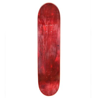 Cal 7 Blank Maple Skateboard Deck | 7.75, 8.0, 8.25 and 8.5 Inch | (8.5 Inch, Red)