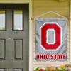 Ohio State Buckeyes Block O Banner with Hanging Pole view 3
