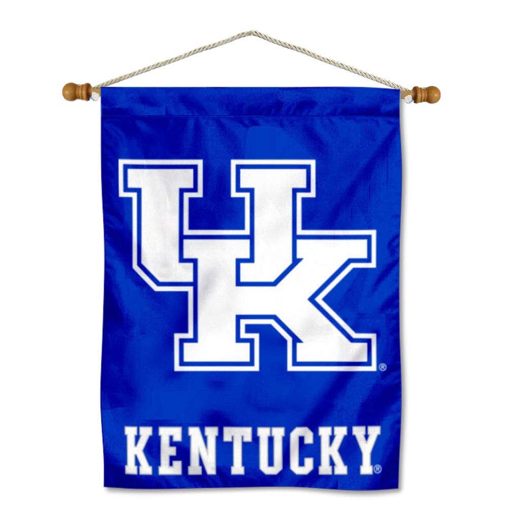 Kentucky Wildcats UK Banner with Hanging Pole