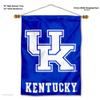 Kentucky Wildcats UK Banner with Hanging Pole view 2
