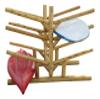 8-Place Low 4 Kayaks + 2 SUP + 2 Canoe Log Racks, Freestanding Garage Kayak Storage Rack, Surfboard Stands, SUP Racks, Surfboards Steady Stand, Kayak Rack Canoe Storage - Canyon Brown view 2