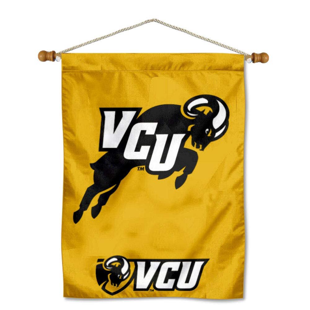 Virginia Commonwealth Rams Banner with Hanging Pole
