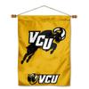 Virginia Commonwealth Rams Banner with Hanging Pole view 1