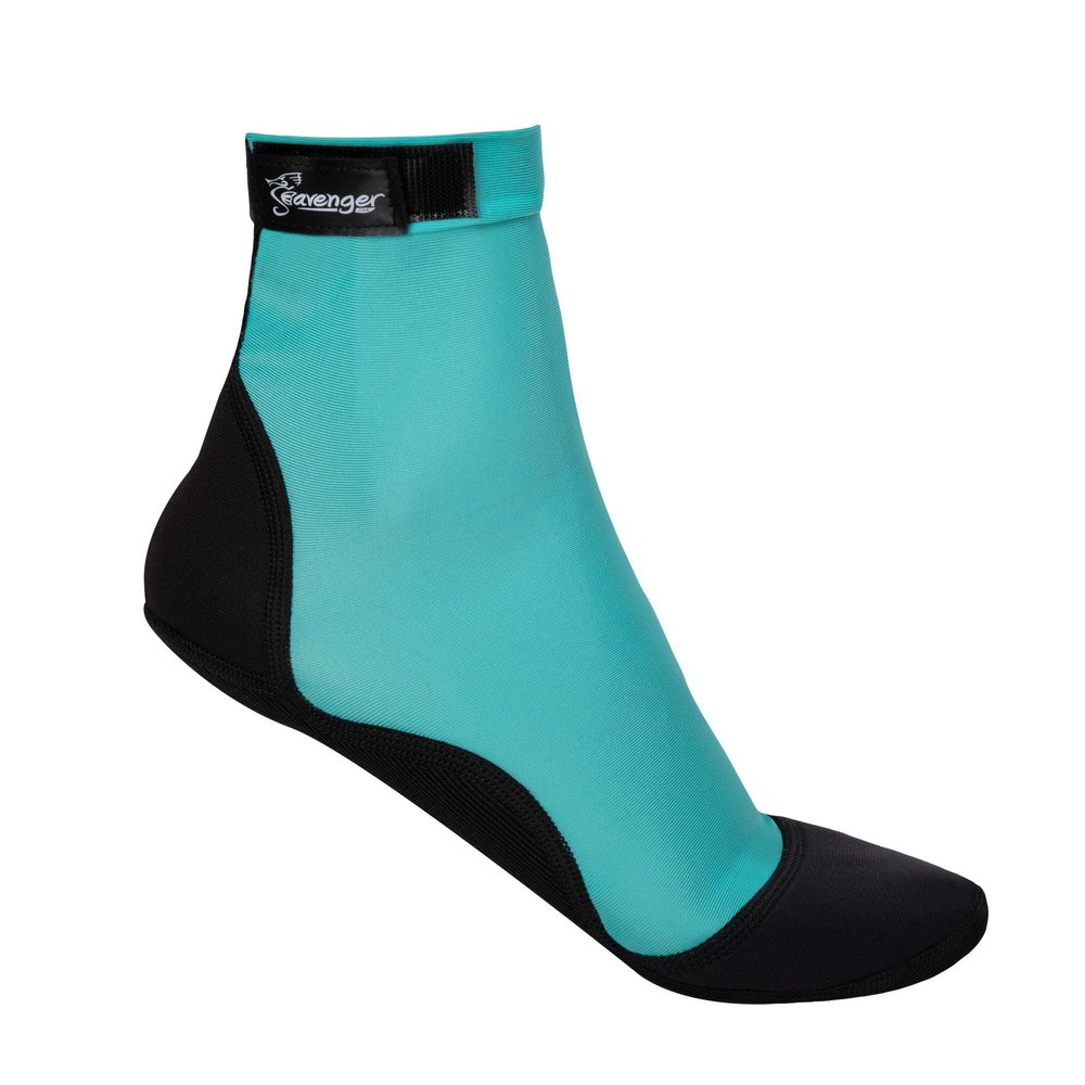 Seavenger SeaSnugs Beach Socks | Sand Skins For Outdoor Volleyball And Soccer | Kids, Mens, Womens (Seafoam, X-Large)