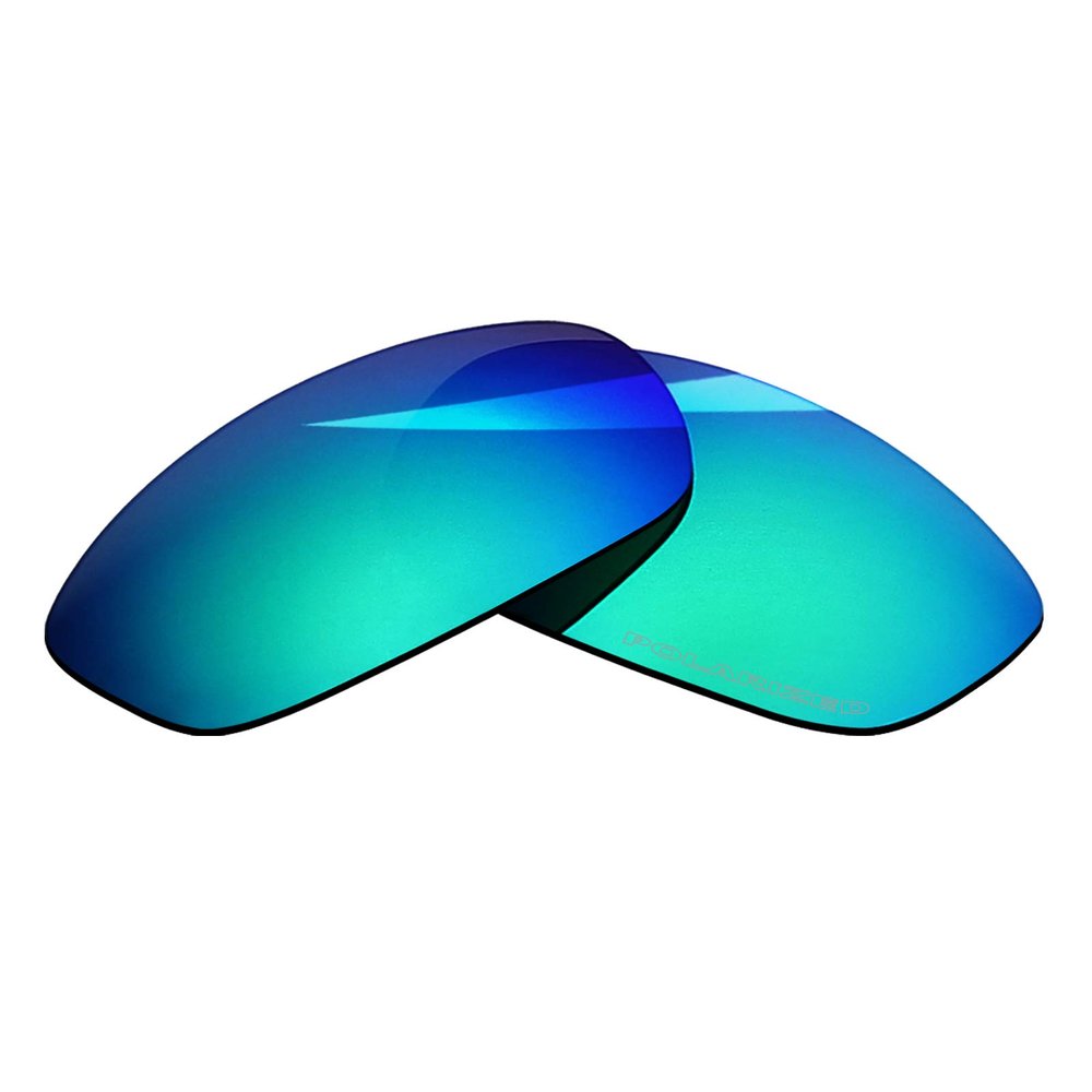 BLAZERBUCK Anti-salt Polarized Replacement Lenses for Oakley Blender OO4059 - Emerald Green