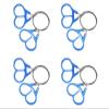 Survival Wire Saw for Camping Emergency: 4pcs Portable Stainless Steel Hand Cable Saw for PVC Pipe Wood Cutting view 1
