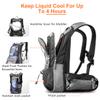 Mothybot Hydration Pack, Insulated Hydration Backpack with 2L BPA Free Water Bladder and Storage, Hiking Backpack for Men, Women, Kids for Running, Cycling, Camping - Keep Liquid Cool up to 5 Hours view 2