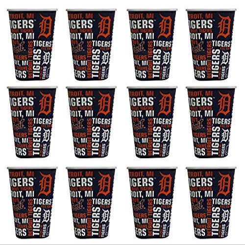 Boelter MLB Snack Buckets - 7"x6.5"- Perfect for Game Watching, Movie Watching, or Use as a Storage Bin! (12 Snack Buckets)