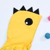 CM C&M WODRO Toddler Baby Boy Girl Duck Rain Jacket Cute Cartoon Yellow Raincoat Hoodie Kids Coat Fall Winter School Outfit (Yellow #2, 100 (3T)) view 4