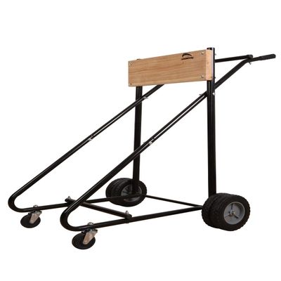 LEADALLWAY Outboard Boat Motor Carrier-315LBS Motor Cart With 4 Rubber Casters And Storage