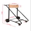 LEADALLWAY Outboard Boat Motor Carrier-315LBS Motor Cart With 4 Rubber Casters And Storage view 4