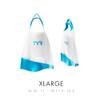 TYR Hydroblade Swim Training Fins, Blue, X-Large view 2