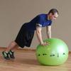 Prism Fitness 400-150-031-1 Smart Necessity Resistance Band Exercise Mat Fitness Cable Stability Ball Roller Bundle view 3