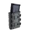 HWZ Tactical 9mm 5.56mm 7.62mm Pistol Magazine Pouch Tactical Fastmag Soft Shell Mag Carrier Hunting with Molle (5.56mm-Gray) view 3