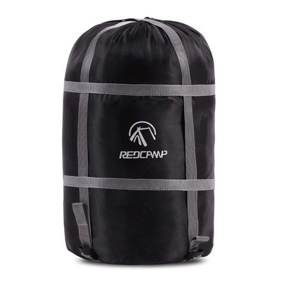 REDCAMP Sleeping Bag Stuff Sack, Compression Sack, Great for Backpacking and Camping Black Heavy Duty XXL