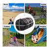 REDCAMP Sleeping Bag Stuff Sack, Compression Sack, Great for Backpacking and Camping Black Heavy Duty XXL view 4