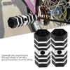 VGEBY1 Bicycle Axle Pedal Pegs, BMX Rear Axle Peg Bicycle Foot Stunt Peg Threaded Stunts Scooters (Black) view 4