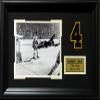 Framed Deluxe Hockey Bruins Bobby Orr Goal Small SKU #4016 view 1