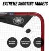 Better Hockey Extreme Pro Shooting Targets - Training Aid for Accuracy - Helps You Score More Goals - Installed in Seconds - Fits Any Regulation Size Nets - Used by The Pros view 3