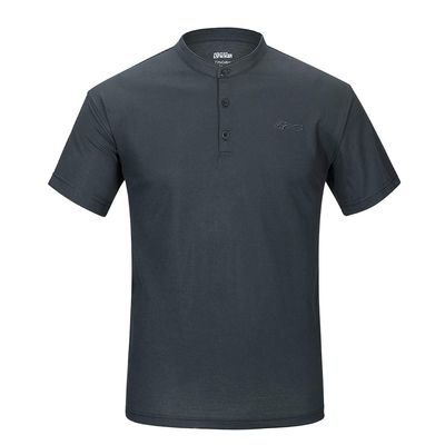 EXCELLENT ELITE SPANKER Mens Polo Shirt Casual Sports Crew Neck Short Sleeve T-Shirts(DGY-L)